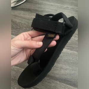 Women’s Black Teva Outdoor Sandals